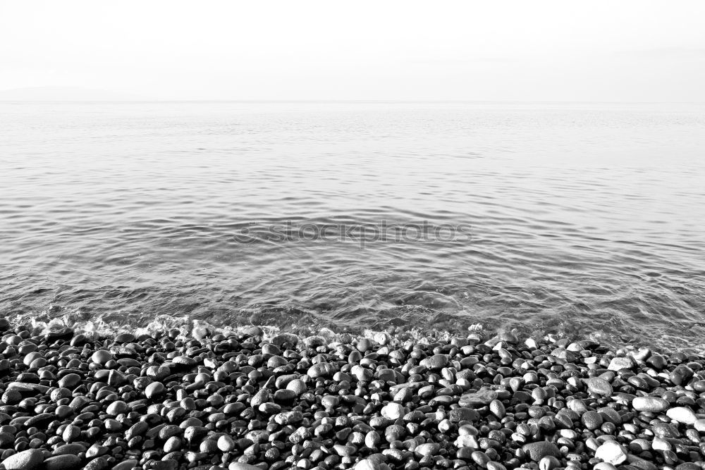 Similar – Grey morning Beach