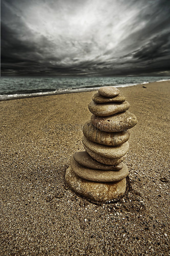 Similar – Image, Stock Photo Buhnen at the coast of the Baltic Sea