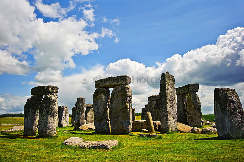 Similar – Image, Stock Photo Drombeg Celtic stone circle on the coast of Ireland