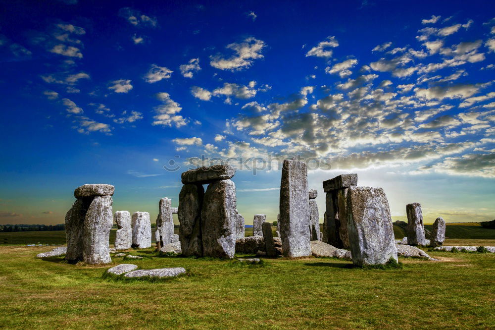 Similar – Image, Stock Photo Drombeg Celtic stone circle on the coast of Ireland