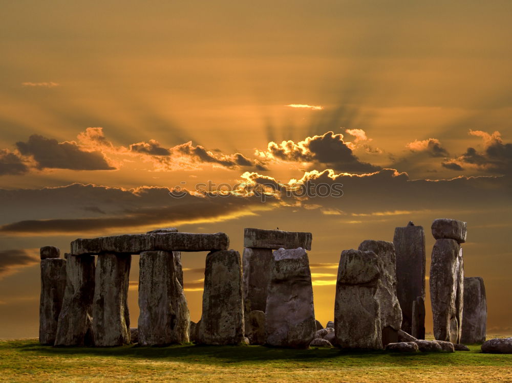 Stonehenge Sunset England