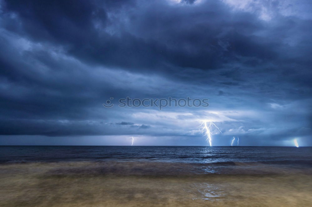 Similar – Sea Thunderstorm