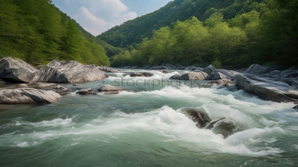 Similar – Switzerland river mountains