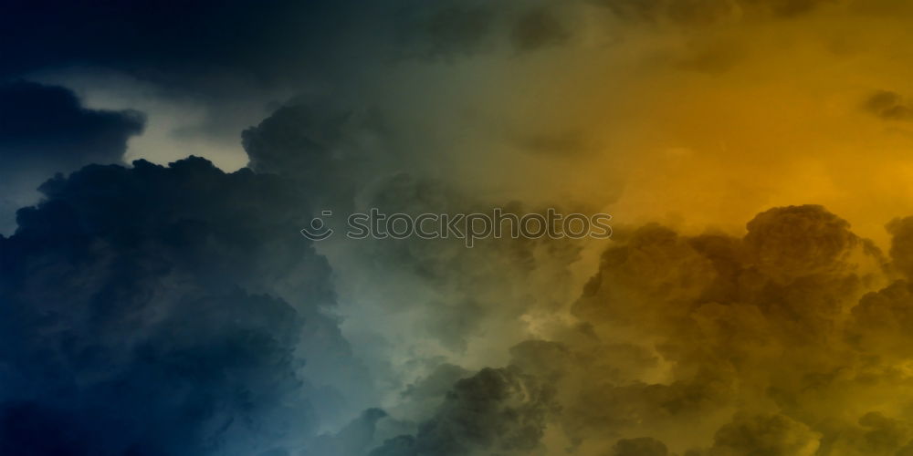 Cumulus Clouds Sky Sunset