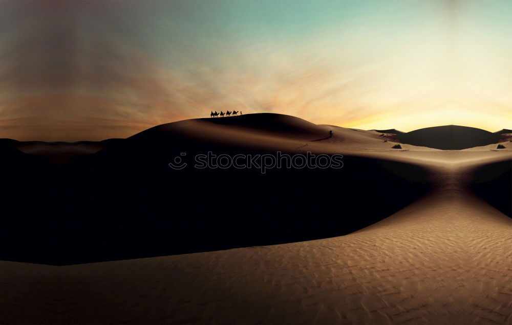 Similar – Image, Stock Photo caravan Sand Cloudless sky