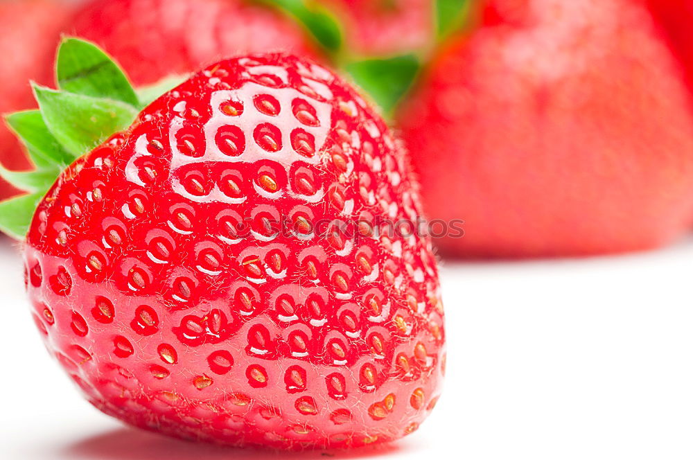 Similar – Foto Bild Strawberry 1 rot grün weiß