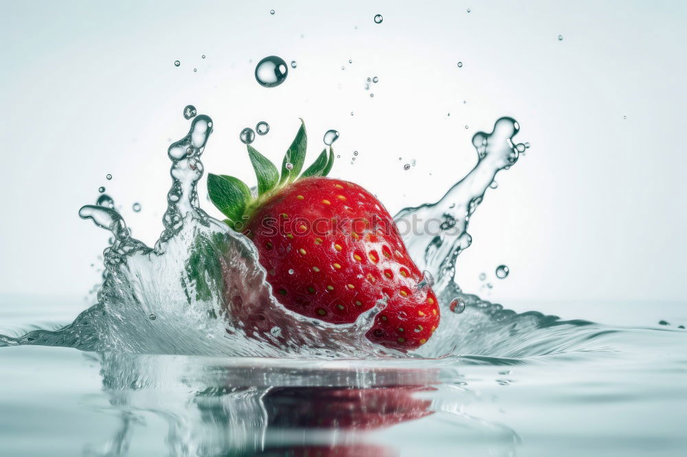 Similar – Image, Stock Photo Lonely Strawberry Art