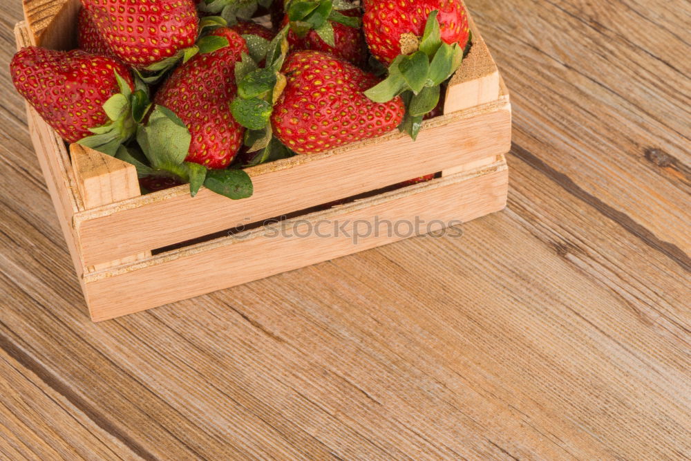 Similar – Image, Stock Photo Asparagus and strawberries