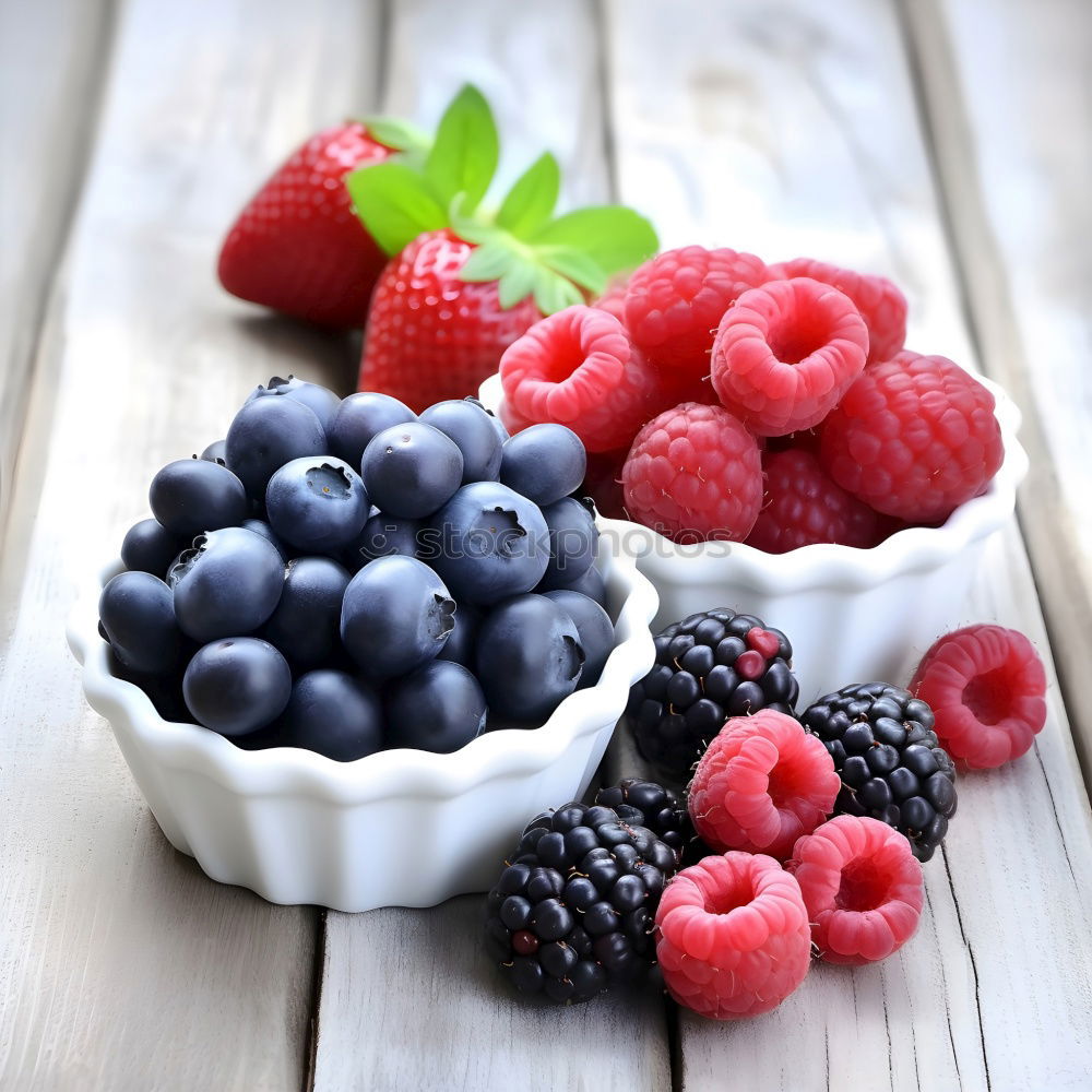 Similar – Image, Stock Photo berry collection Food