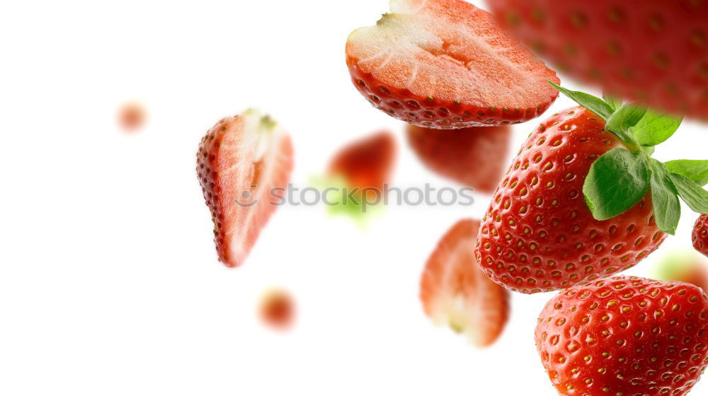 Similar – Image, Stock Photo strawberry season Food