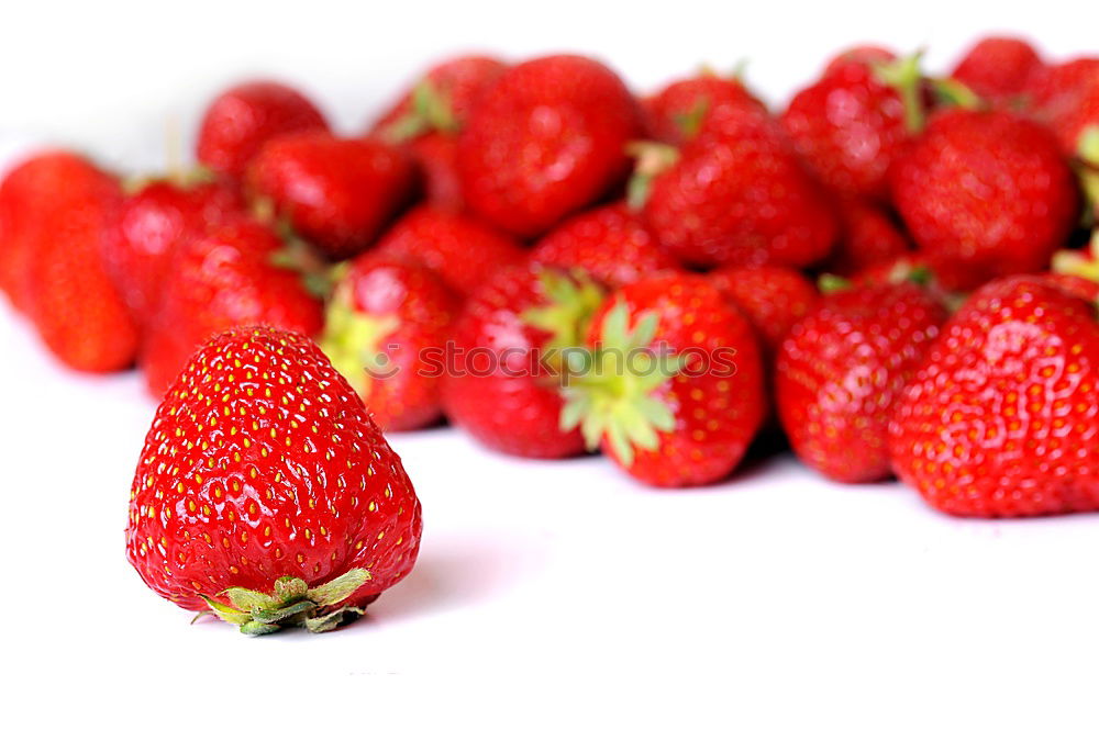 Similar – Foto Bild Strawberry 1 rot grün weiß