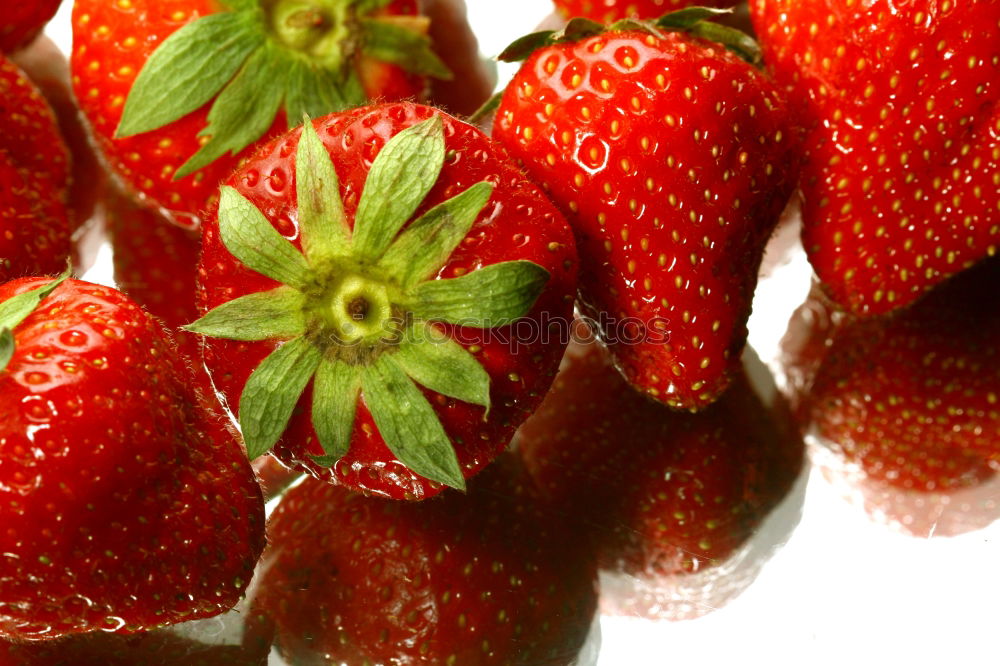 Similar – Image, Stock Photo strawberries Fruity