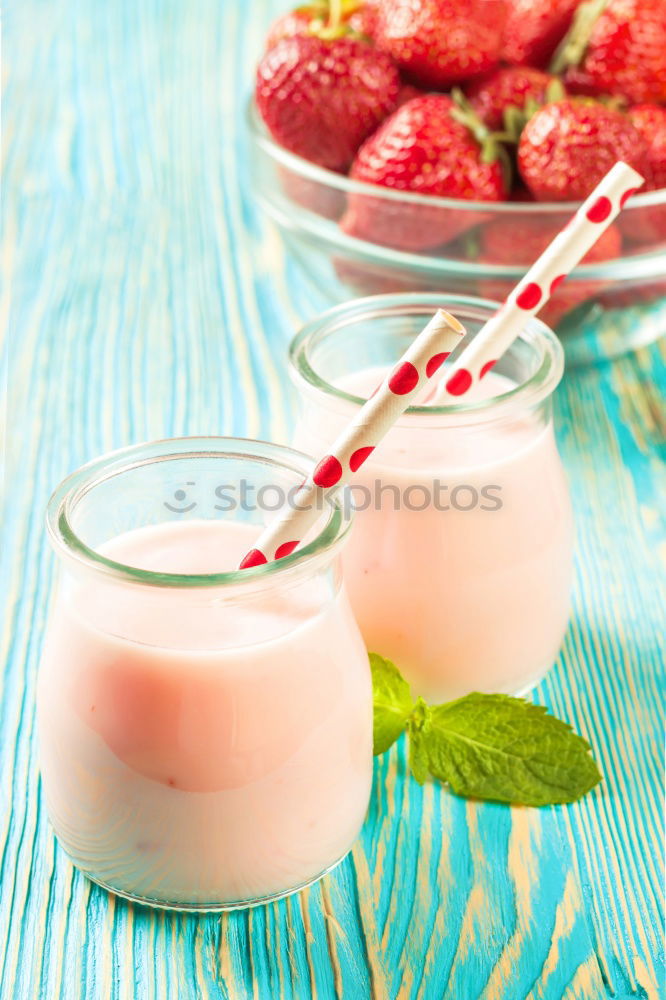 Similar – Image, Stock Photo raspberry yoghurt Yoghurt