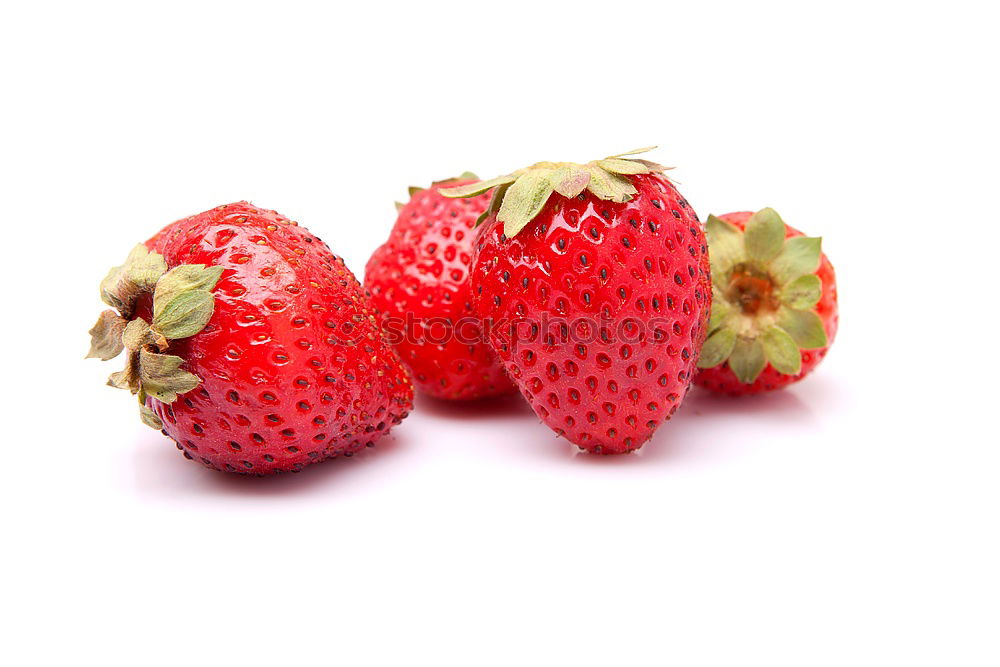 Similar – Bunch of red wild strawberry