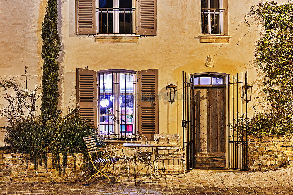 Similar – Village square in Corsica