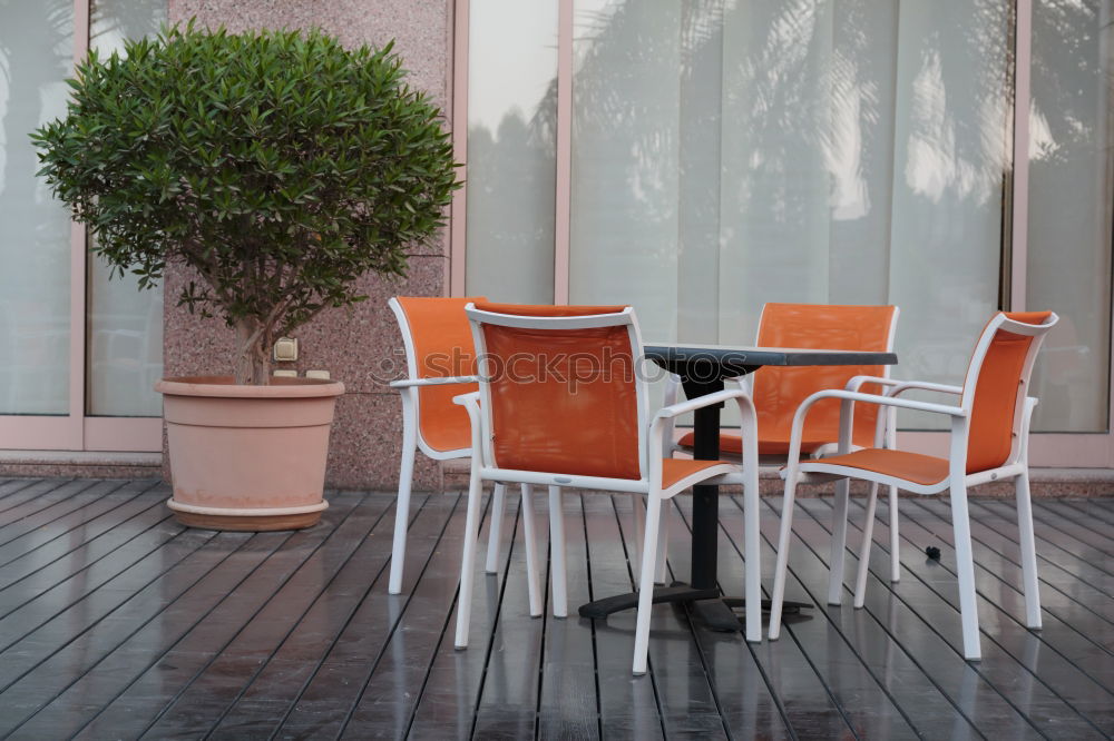 Similar – Image, Stock Photo empty restaurant table