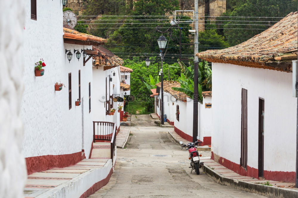 Similar – Image, Stock Photo HUARAZ, PERU, JAN 10, 2016: Small village in Huaraz with Native Indian people. Peru 2016