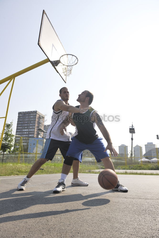 Similar – Image, Stock Photo Basket ball and player on background