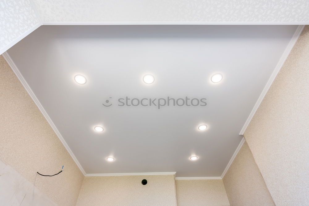 Similar – Ceiling with clock Clock