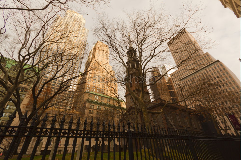 Similar – Image, Stock Photo Empire State Building behind a wall