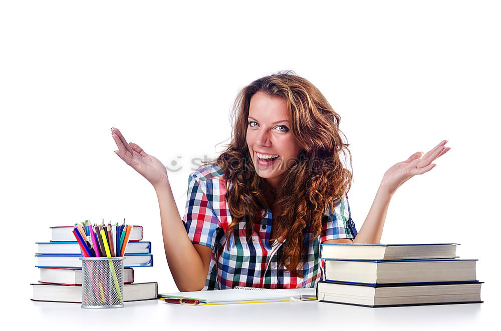 Similar – woman reading a book