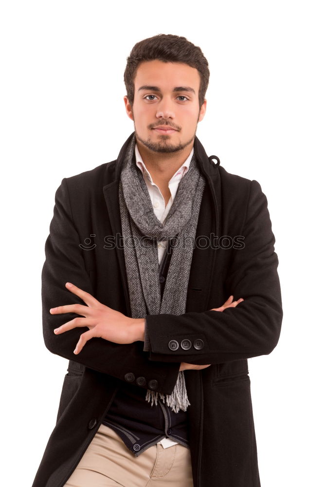 Similar – Young man wearing british elegant suit outdoors