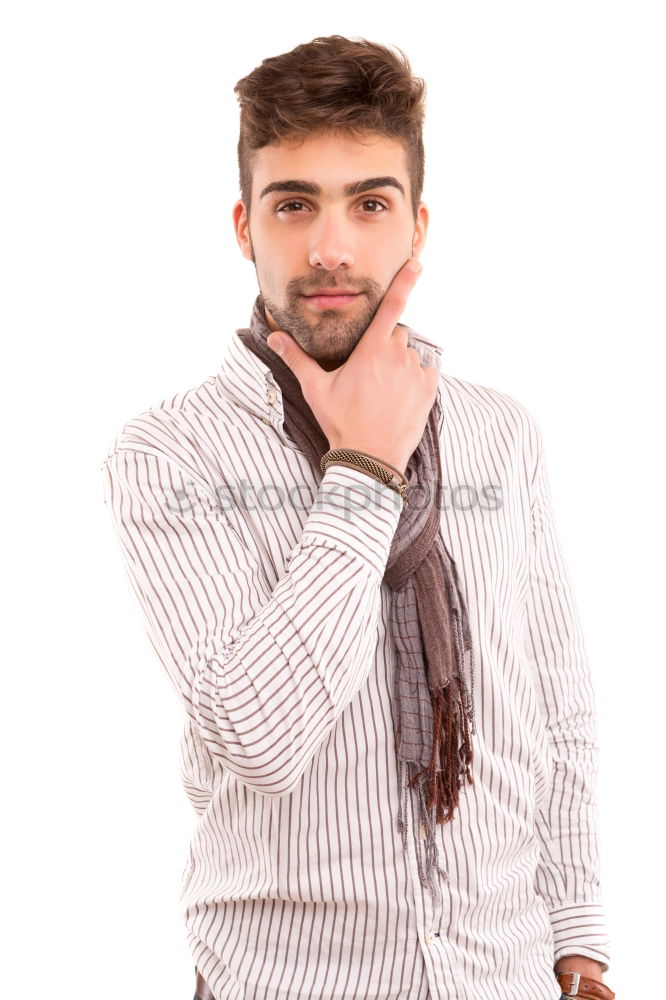 Similar – Young bearded man wearing british elegant suit outdoors