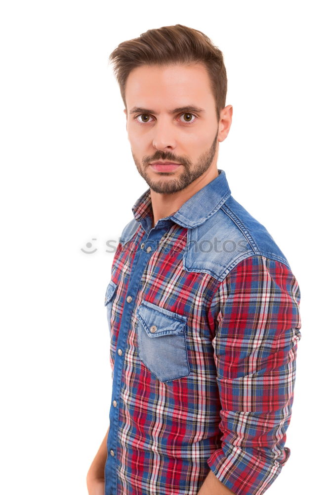 Similar – Image, Stock Photo Young man in urban background wearing casual clothes