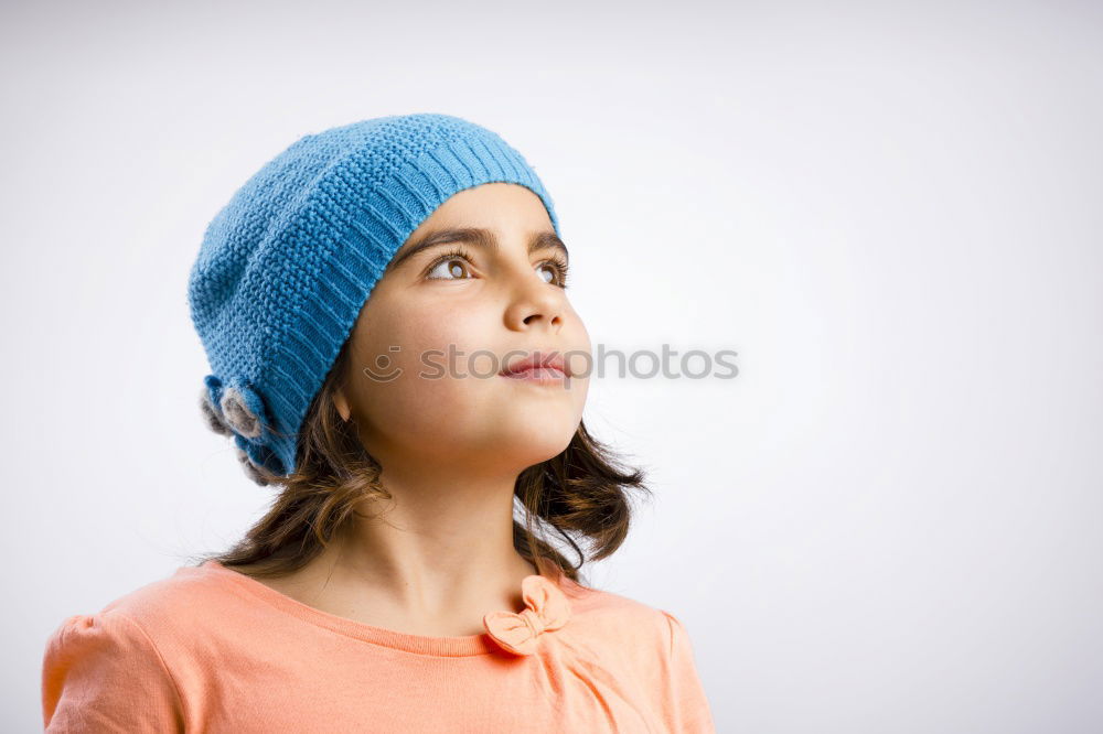 Similar – Image, Stock Photo Child standing on the beach