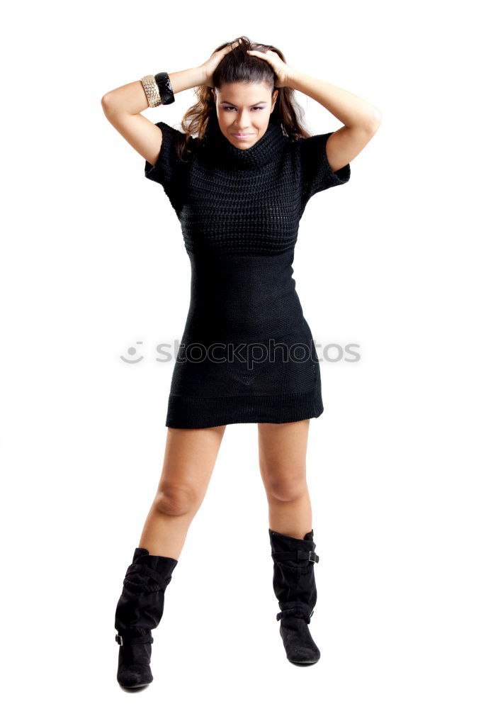 Similar – Image, Stock Photo Stylish pretty Asian woman in hat