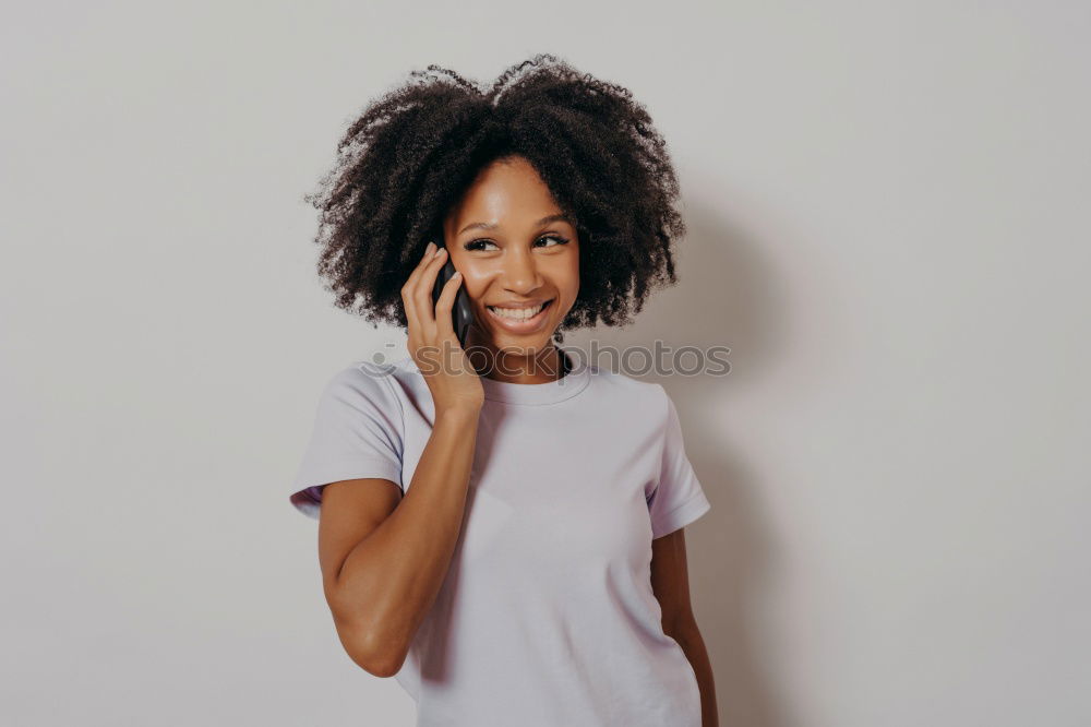 Similar – Ethnic woman making faces