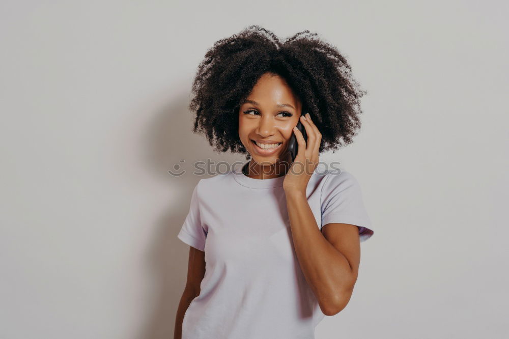 Similar – Image, Stock Photo Gorgeous black woman in dress on street