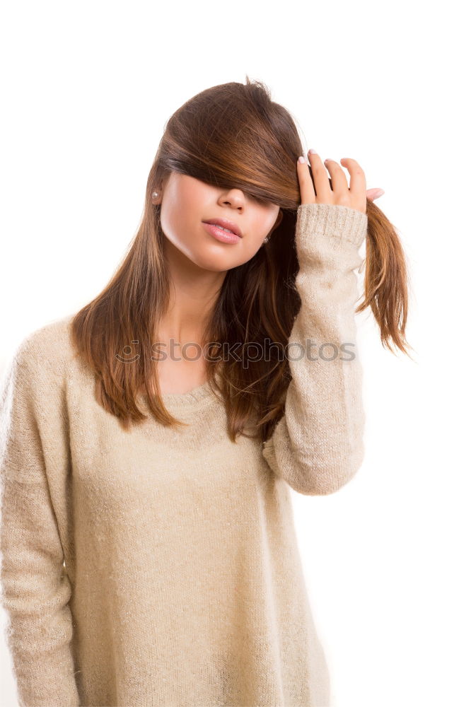 Similar – Image, Stock Photo girl in the wind