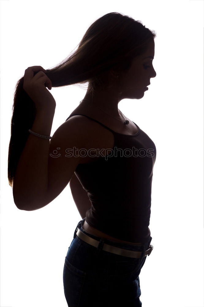 Similar – Image, Stock Photo . Feminine Young woman