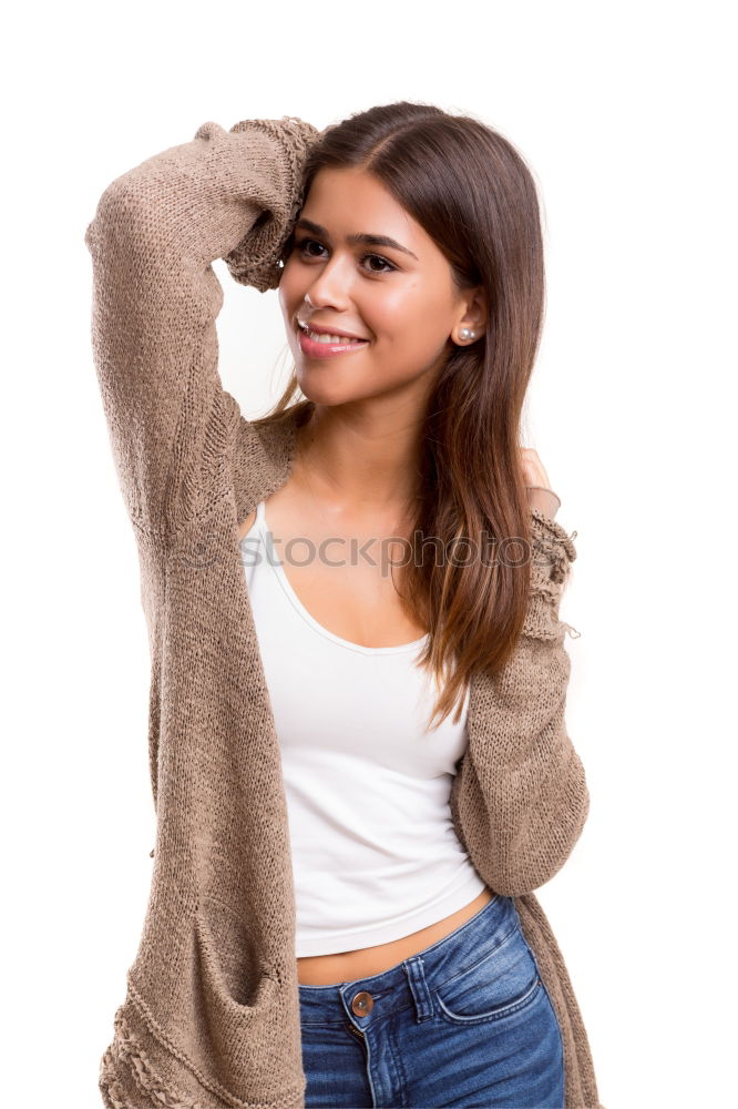 Similar – Image, Stock Photo . Feminine Young woman