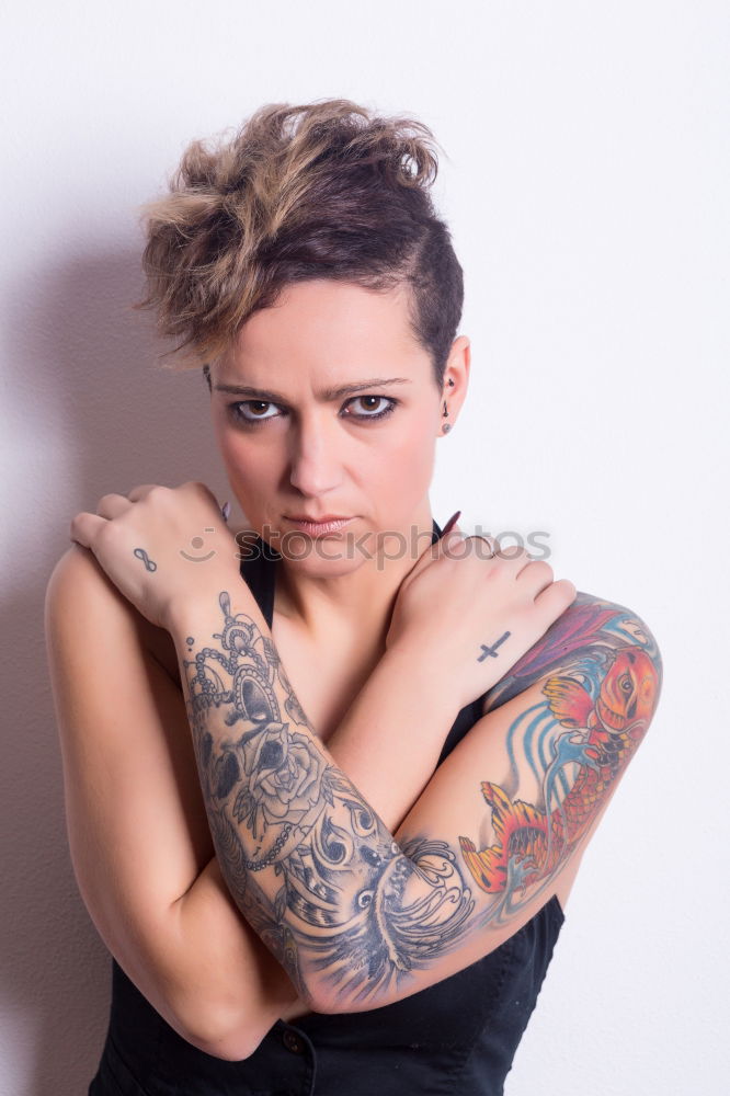 Similar – Image, Stock Photo Stella Feminine Woman