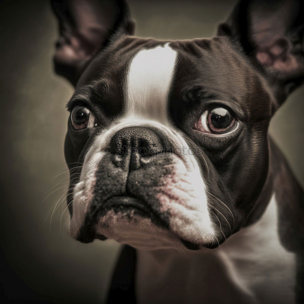 Similar – Image, Stock Photo Boston Terrier Lifestyle