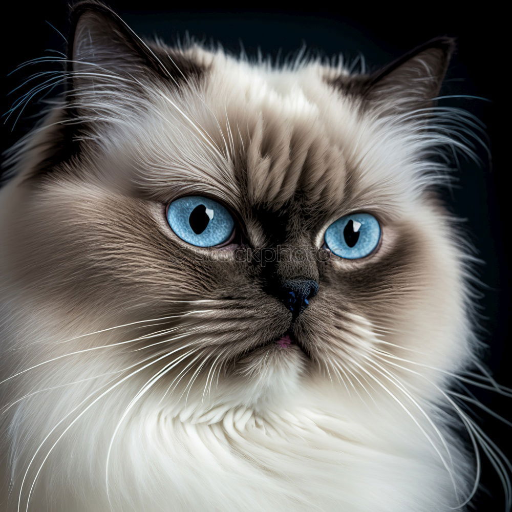 Similar – Image, Stock Photo hypnosis Cat Gray Pelt