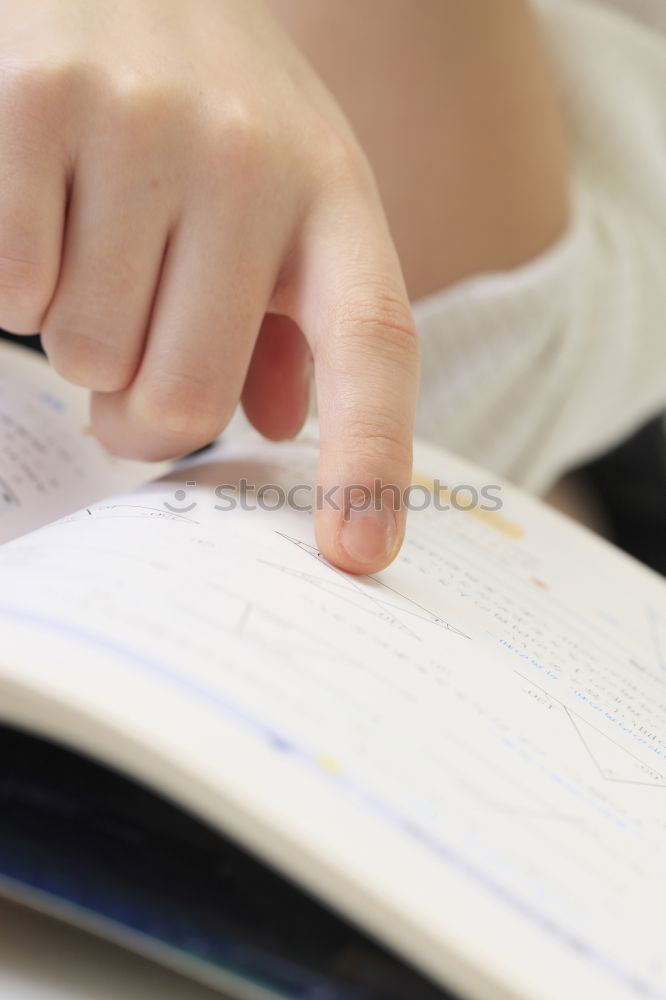 Similar – Image, Stock Photo homework Education School
