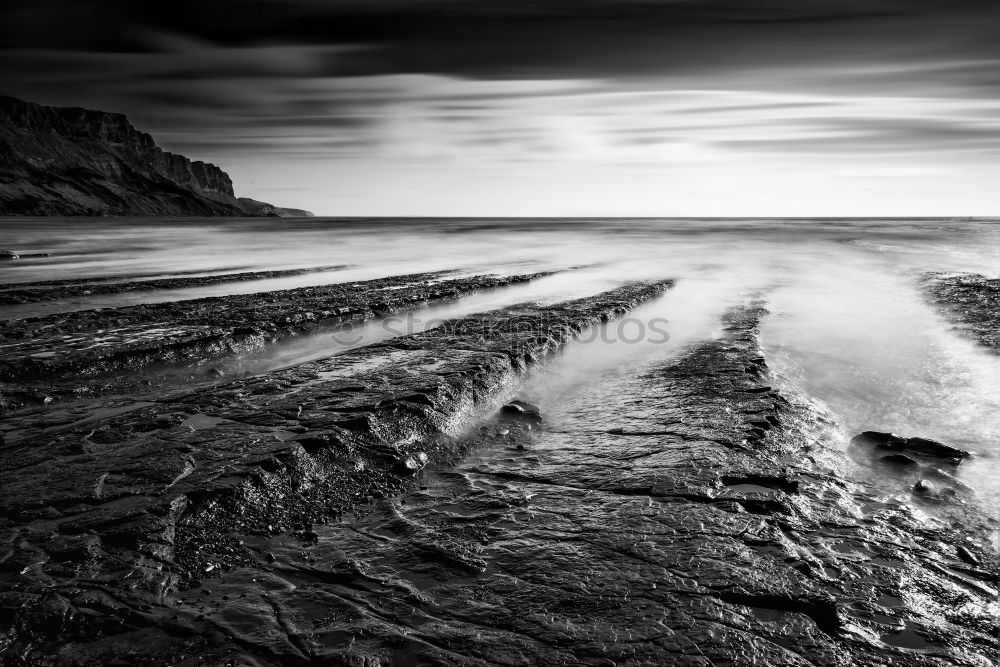 Similar – Mähender Bauer am Meer