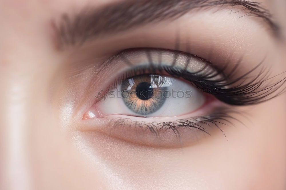Similar – Image, Stock Photo blue eye Human being