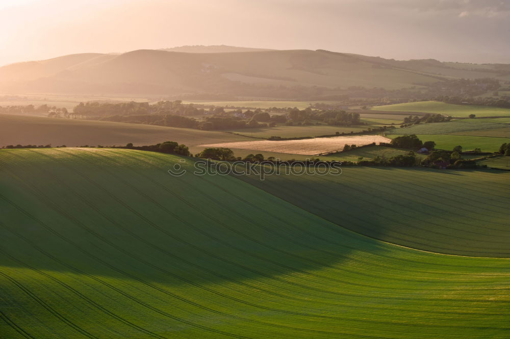 Similar – Tuscan house on the misty hills