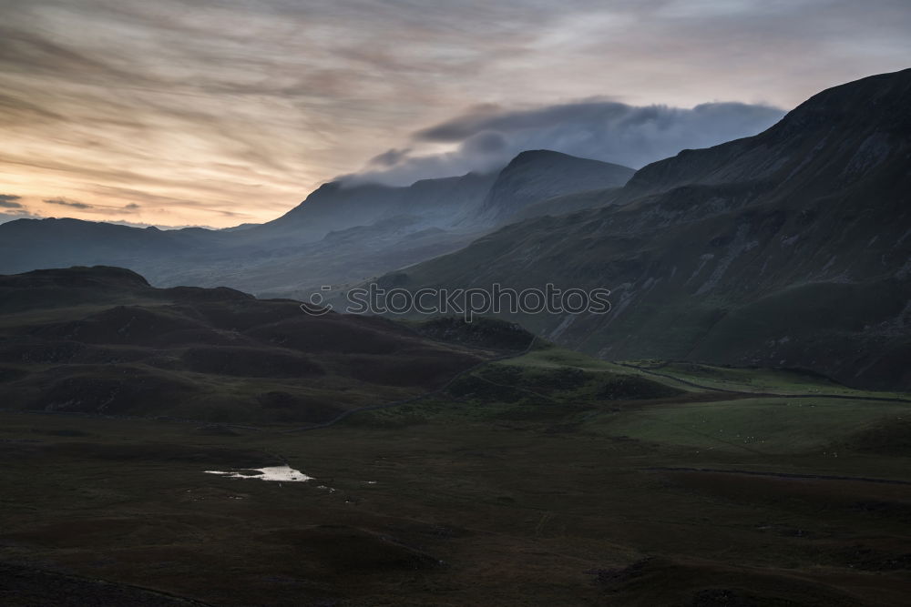 Similar – Image, Stock Photo Valley of waterfalls