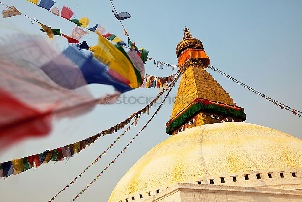 Similar – Image, Stock Photo flag in the wind