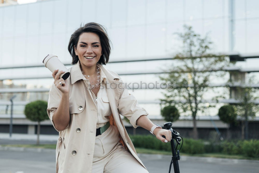 Similar – Image, Stock Photo Attractive blond woman chatting on her smartphone