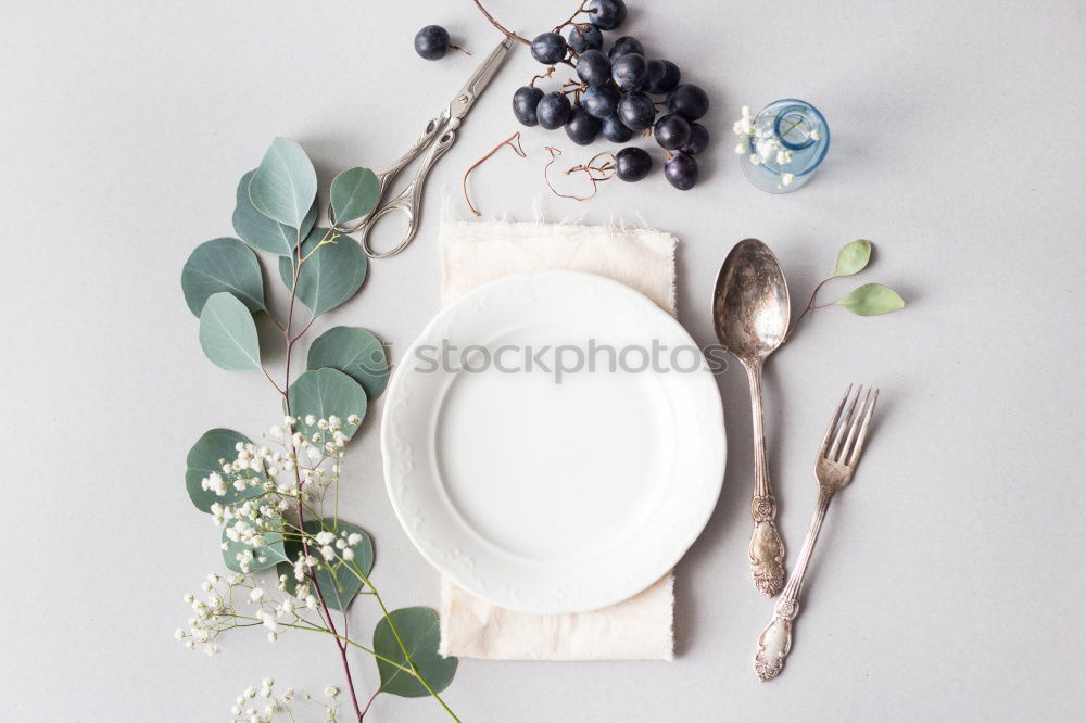 Similar – Set breakfast table