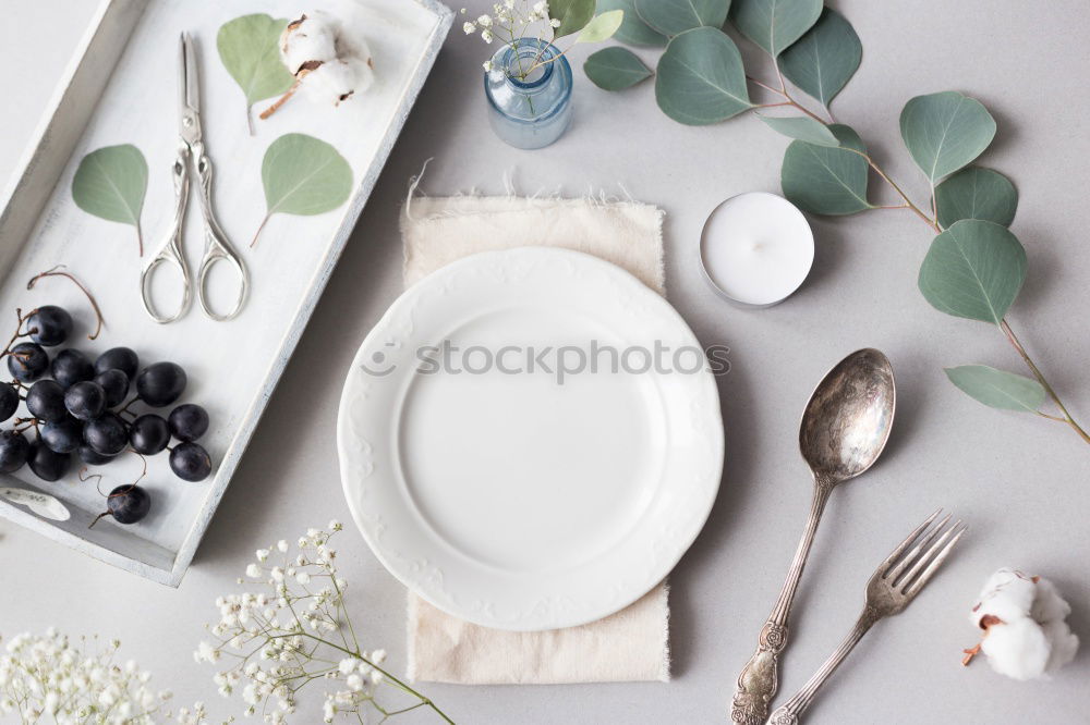 Similar – Set breakfast table