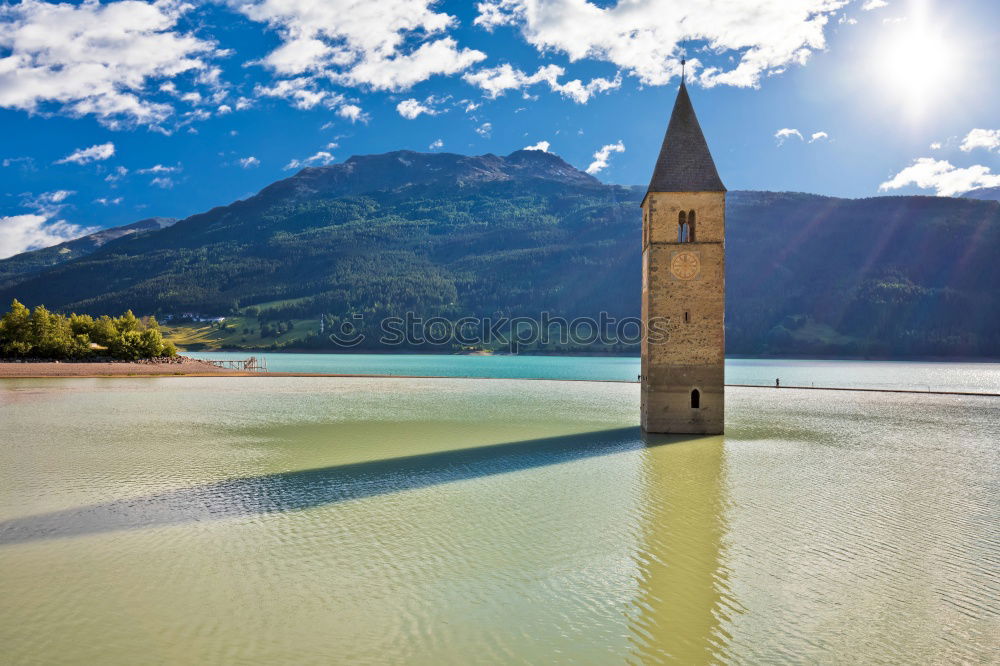 Similar – Foto Bild sunken dreams Kirchturm