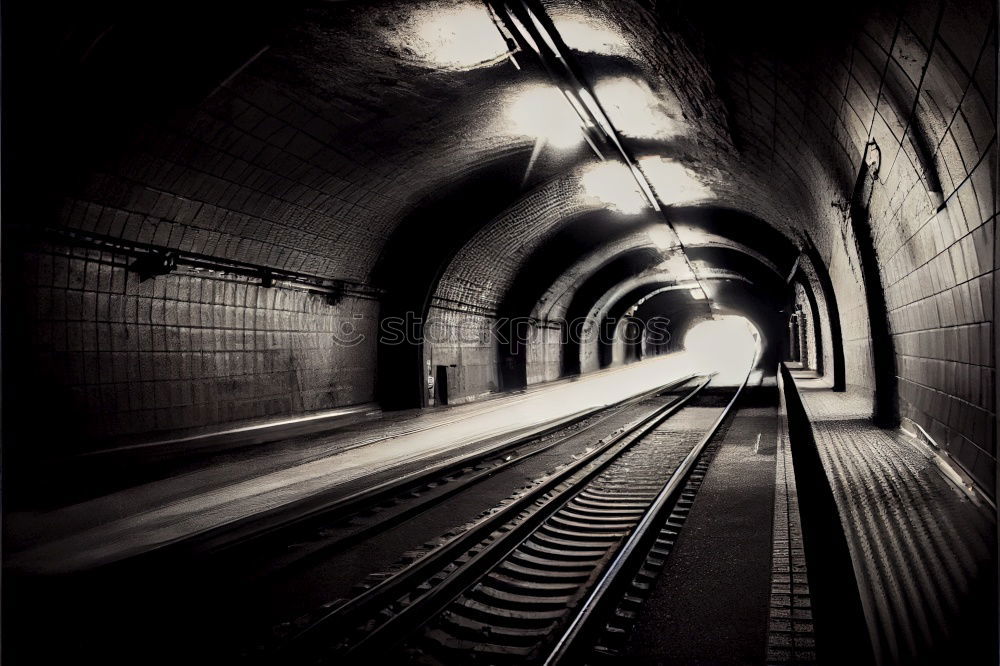 Similar – Tube Entering Tunnel