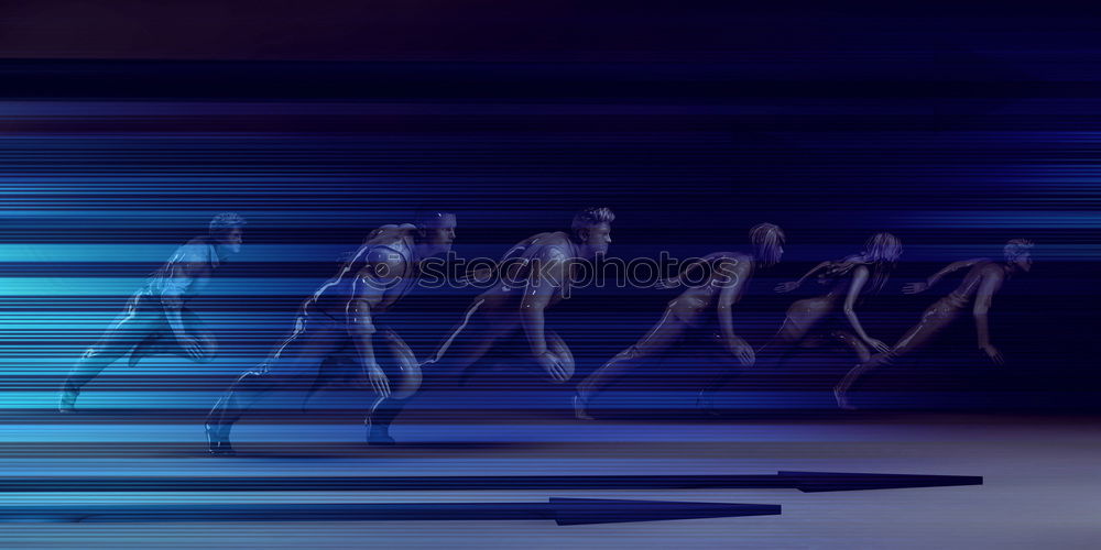 Similar – Image, Stock Photo blue light Disco Party